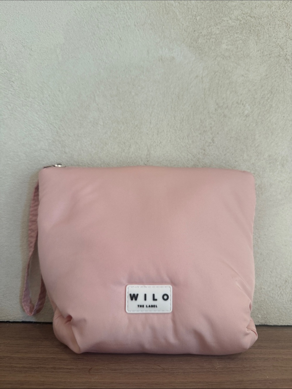 Wilo The Label Blush Pink Women's Cosmetic Pouch
